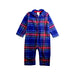 A Blue Long Sleeve Rompers from Boden in size 6-12M for boy. (Front View)