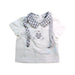 A White Short Sleeve Tops from Nicholas & Bears in size 12-18M for boy. (Front View)