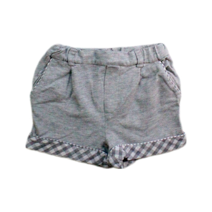 A Grey Shorts from Nicholas & Bears in size 12-18M for boy. (Front View)