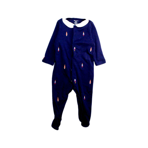 A Navy Onesies from Ralph Lauren in size 3-6M for boy. (Front View)