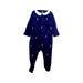A Navy Onesies from Ralph Lauren in size 3-6M for boy. (Front View)