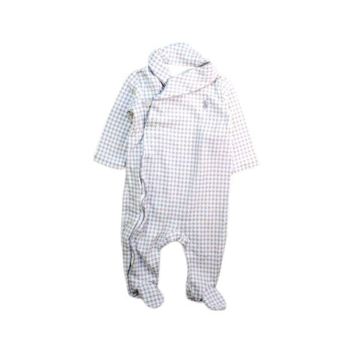 A White Onesies from Ralph Lauren in size 0-3M for boy. (Front View)