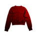 A Red Cardigans from Bonpoint in size 8Y for girl. (Back View)