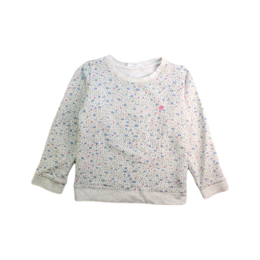 A Multicolour Crewneck Sweatshirts from babycottons. in size 6T for girl. (Front View)