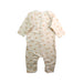 A Beige Long Sleeve Rompers from Petit Bateau in size 6-12M for neutral. (Back View)