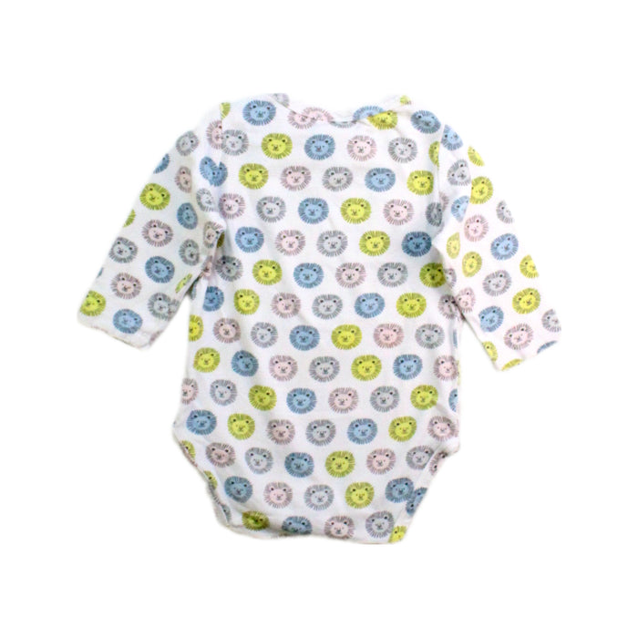 A Multicolour Long Sleeve Bodysuits from Seed in size 0-3M for neutral. (Back View)