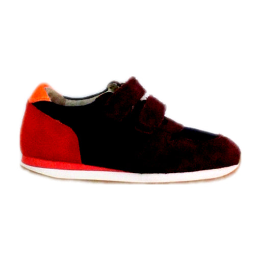 A Red Sneakers from Jacadi in size 3T for boy. (Front View)