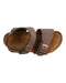 A Brown Sandals from Birkenstock in size 5T for girl. (Front View)