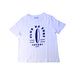 A White Short Sleeve T Shirts from Jacadi in size 4T for boy. (Front View)