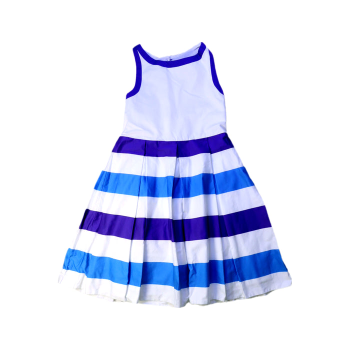 A White Sleeveless Dresses from Jacadi in size 8Y for girl. (Front View)