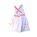 A White Sleeveless Dresses from Jacadi in size 6T for girl. (Back View)
