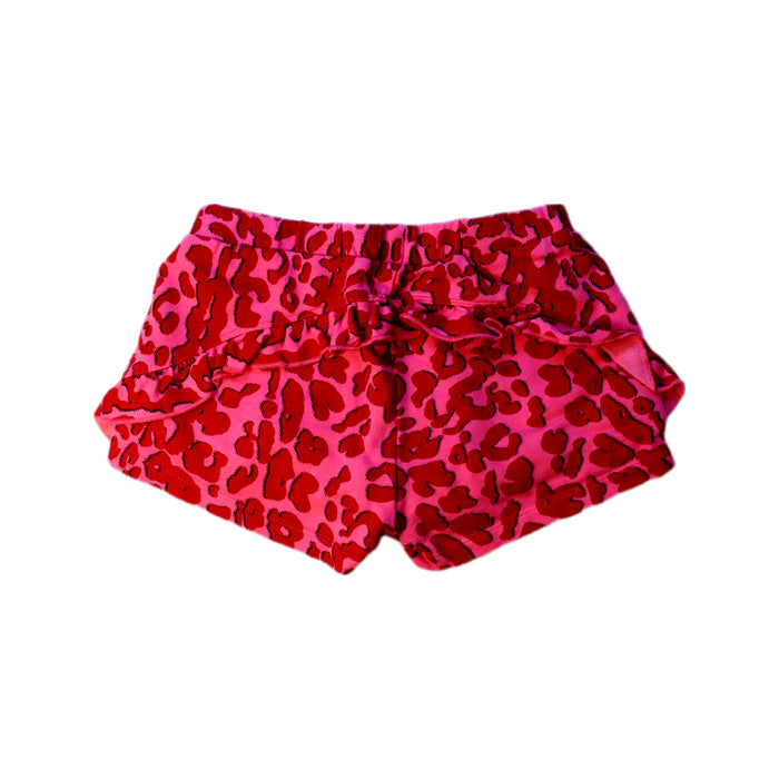 A Red Shorts from Molo in size 8Y for girl. (Back View)