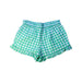 A Green Shorts from Janie & Jack in size 8Y for girl. (Back View)