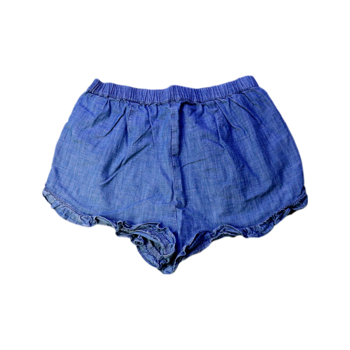 A Blue Shorts from Crewcuts in size 10Y for girl. (Back View)