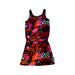 A Multicolour Sleeveless Dresses from Munster in size 7Y for girl. (Back View)