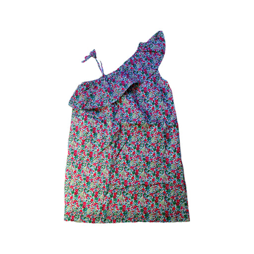 A Pink Sleeveless Dresses from Crewcuts in size 8Y for girl. (Front View)
