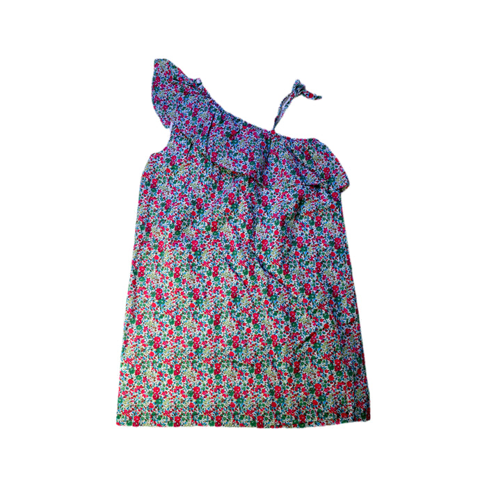 A Pink Sleeveless Dresses from Crewcuts in size 8Y for girl. (Back View)