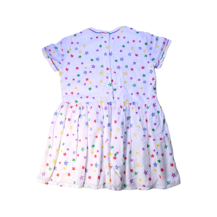 A White Short Sleeve Dresses from Stella McCartney in size 8Y for girl. (Back View)
