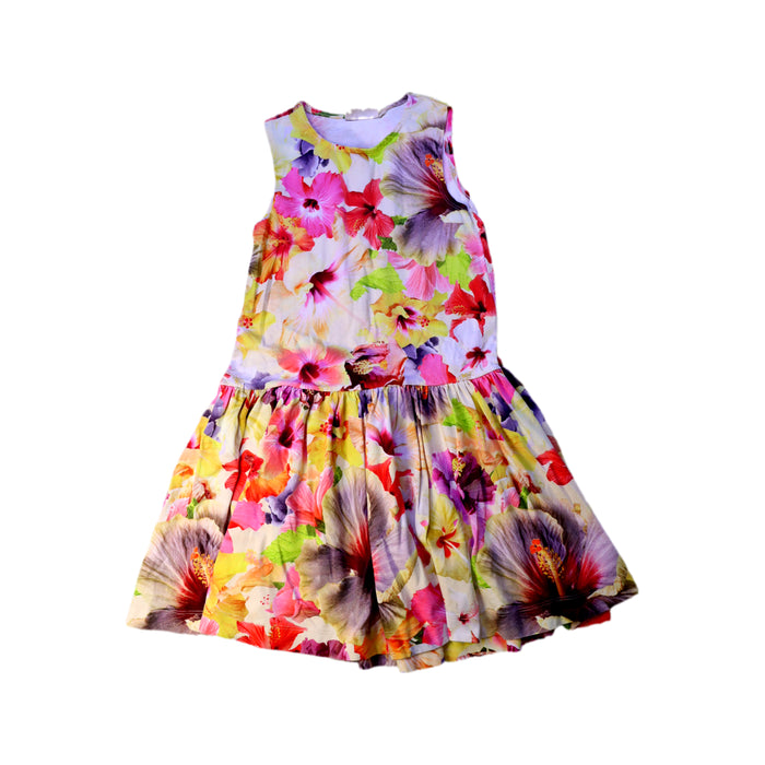 A Multicolor Sleeveless Dresses from Molo in size 7Y for girl. (Front View)