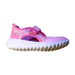A Pink Sneakers from Adidas in size 10Y for girl. (Front View)