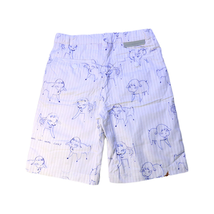 A White Shorts from Stella McCartney in size 10Y for girl. (Back View)