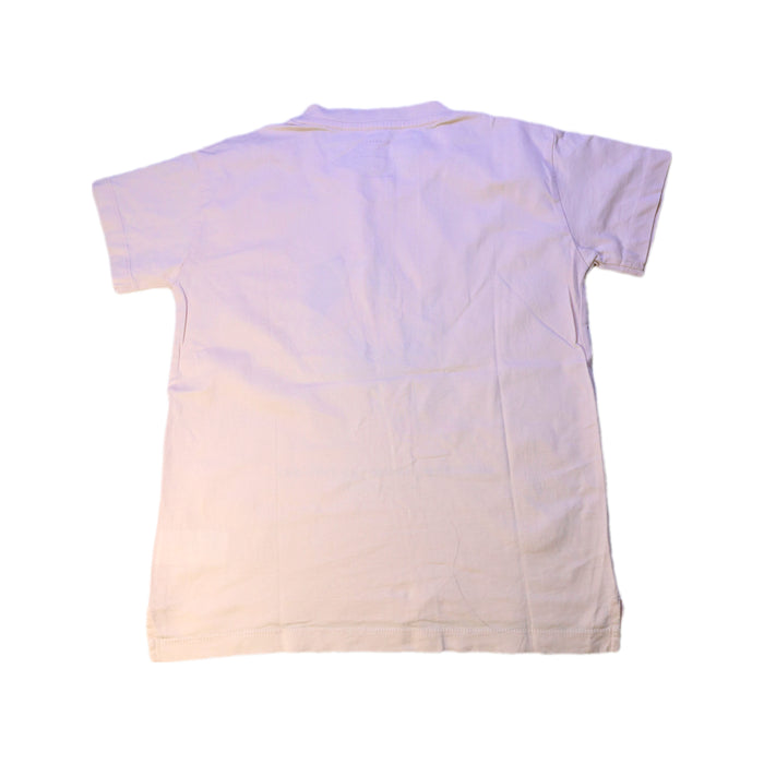 A White Short Sleeve T Shirts from Tinycottons in size 8Y for neutral. (Back View)