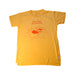 A Yellow Short Sleeve T Shirts from Tinycottons in size 8Y for neutral. (Front View)