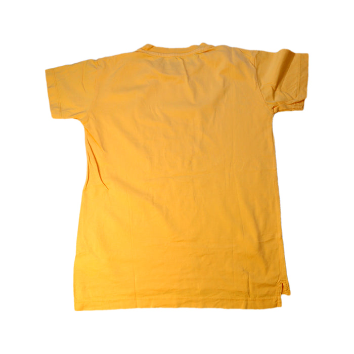 A Yellow Short Sleeve T Shirts from Tinycottons in size 8Y for neutral. (Back View)