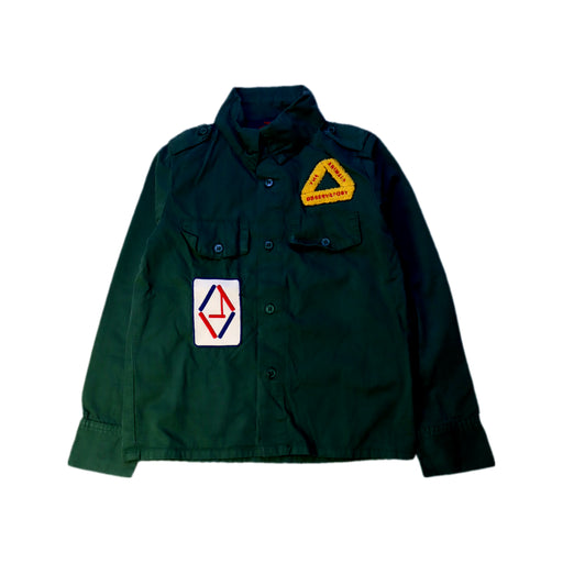 A Green Lightweight Jackets from The Animals Observatory in size 6T for neutral. (Front View)