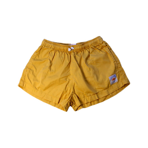 A Yellow Shorts from Tinycottons in size 8Y for boy. (Front View)