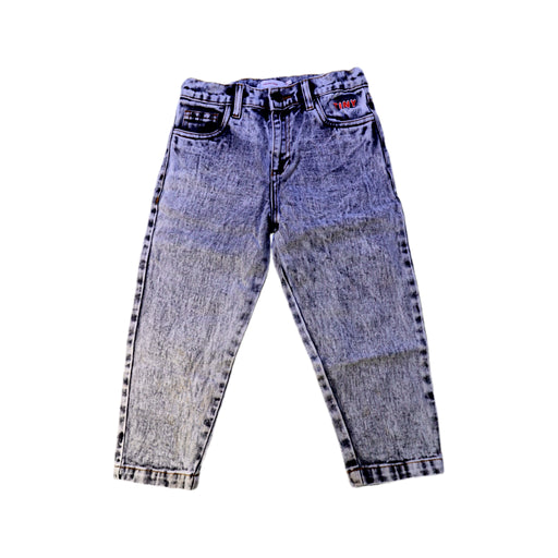 A Blue Jeans from Tinycottons in size 6T for neutral. (Front View)