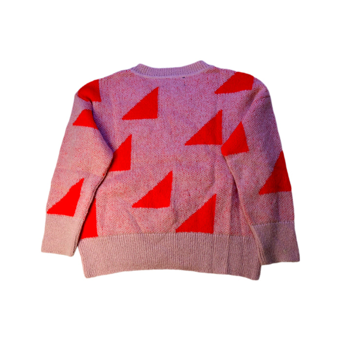 A Red Knit Sweaters from The Animals Observatory in size 6T for girl. (Back View)