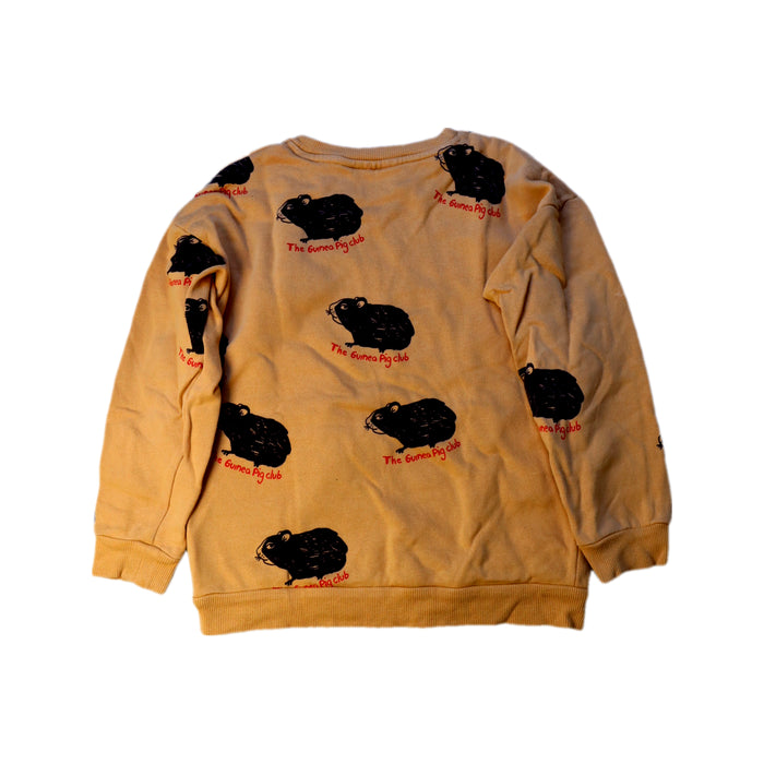 A Beige Crewneck Sweatshirts from Mini Rodini in size 5T for boy. (Back View)