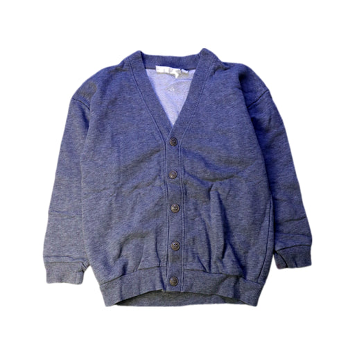 A Grey Cardigans from Mini Rodini in size 5T for boy. (Front View)