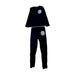 A Black Pants Sets from Mini Rodini in size 8Y for boy. (Front View)