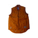 A Brown Outerwear Vests from MarMar in size 7Y for boy. (Front View)