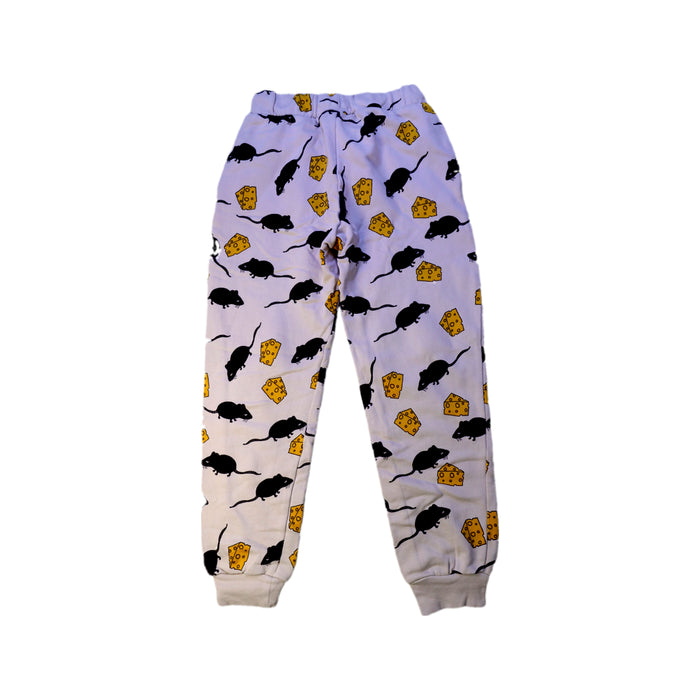 A White Sweatpants from Mini Rodini in size 8Y for neutral. (Back View)