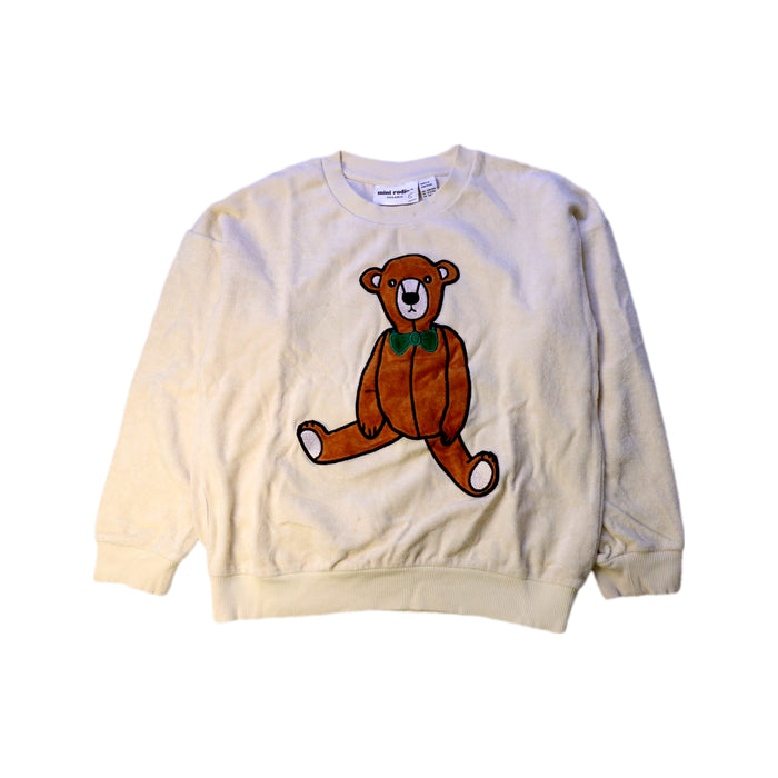 A Ivory Crewneck Sweatshirts from Mini Rodini in size 8Y for neutral. (Front View)