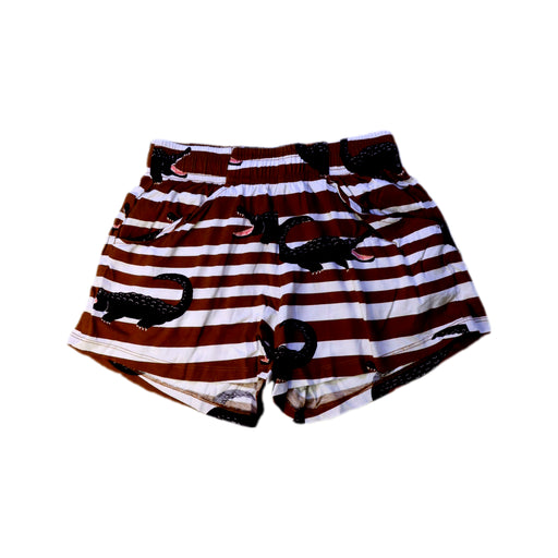 A Red Shorts from Mini Rodini in size 8Y for boy. (Front View)