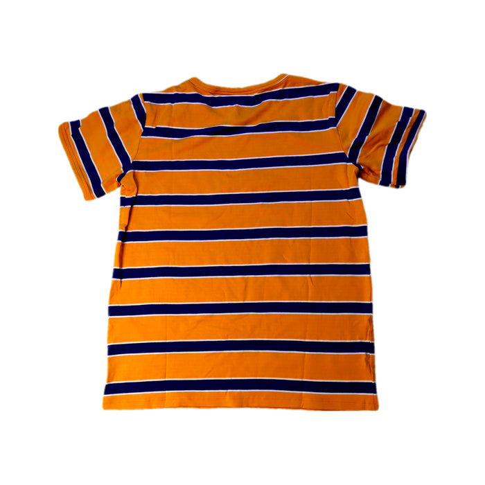 A Orange Short Sleeve T Shirts from Mini Rodini in size 10Y for boy. (Back View)