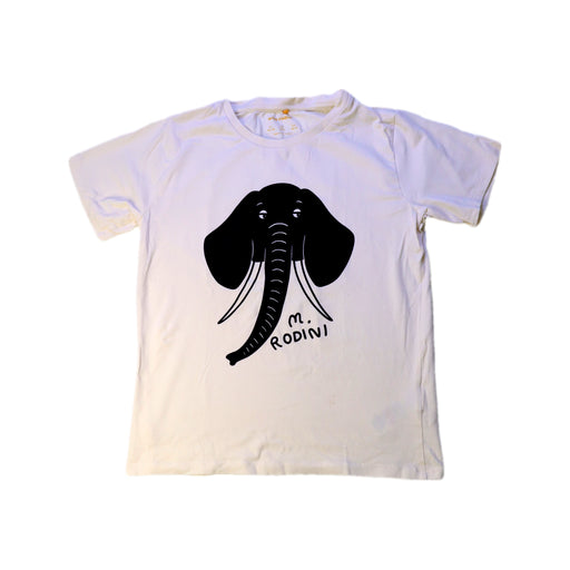 A White Short Sleeve T Shirts from Mini Rodini in size 9Y for neutral. (Front View)