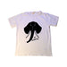 A White Short Sleeve T Shirts from Mini Rodini in size 9Y for neutral. (Front View)