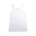 A White Sleeveless Tops from Petit Bateau in size 3T for girl. (Back View)