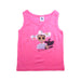 A Pink Sleeveless Tops from Petit Bateau in size 4T for girl. (Front View)