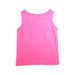 A Pink Sleeveless Tops from Petit Bateau in size 4T for girl. (Back View)