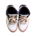 A White Sneakers from Air Jordan in size 6T for girl. (Back View)