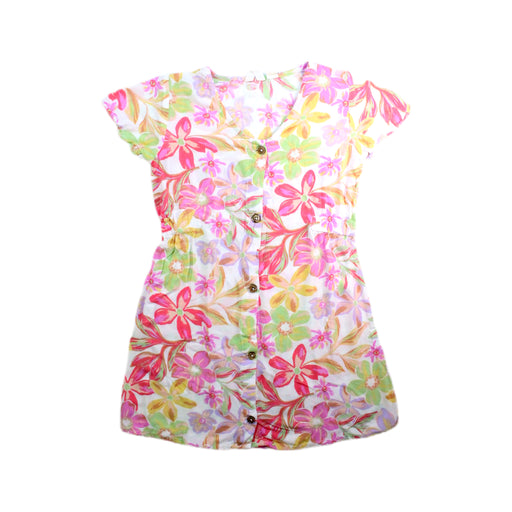 A Multicolour Short Sleeve Dresses from Roxy in size 8Y for girl. (Front View)