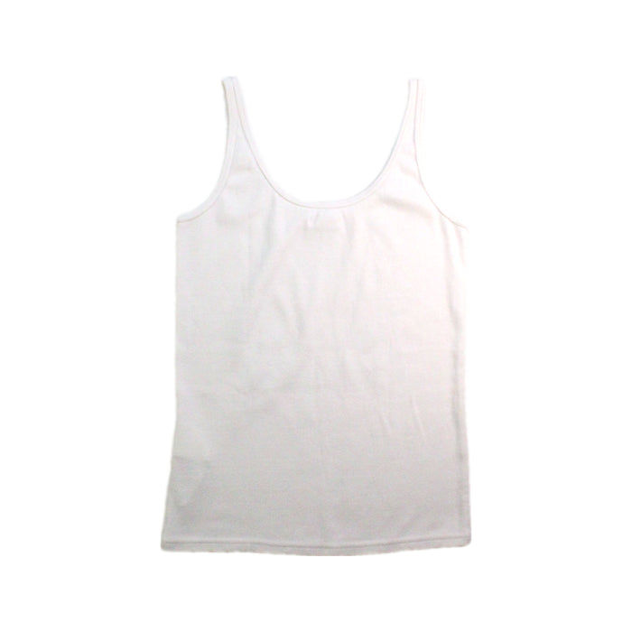 A White Sleeveless Tops from Billabong in size 7Y for girl. (Back View)