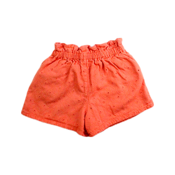 A Orange Shorts from Seed in size 6T for girl. (Back View)