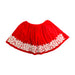 A Red Short Skirts from Bonpoint in size 6T for girl. (Front View)